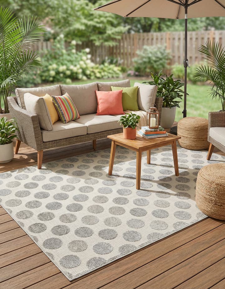 5' x 8' Easy-Clean Sabrina Soto Indoor / O...