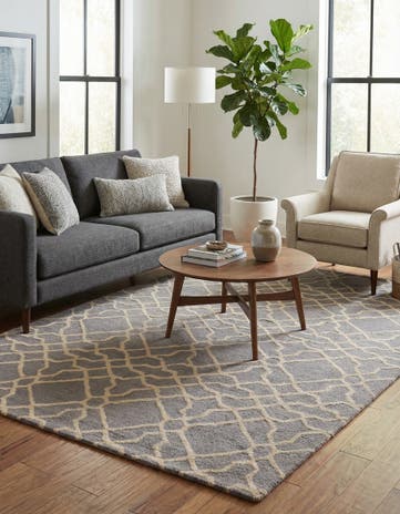 5' x 8' Luna Wool Rug