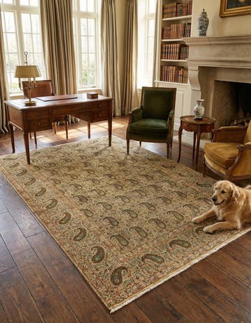 4' 9 x 8' 4 Kerman Rug