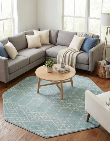 6' 1 x 6' 1 Paxon Trellis Octagon Rug