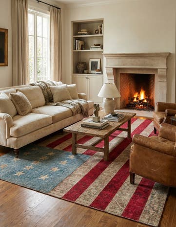 8' x 10' Hand Knotted Ultra Vintage Persian Wool Rug