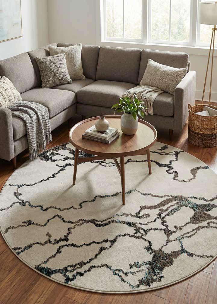 7' 10 x 7' 10 Madeline Round Rug