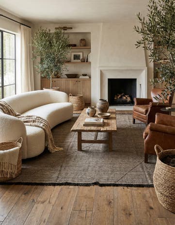 8' 3 x 9' 10 Hand Knotted Moroccan Wool Rug