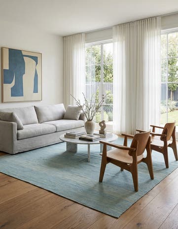 5' 9 x 7' 9 Hand Woven Kilim Modern Wool Rug