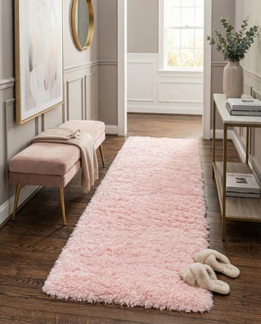  2' 7 x 13' Infinity Shag Runner Rug
