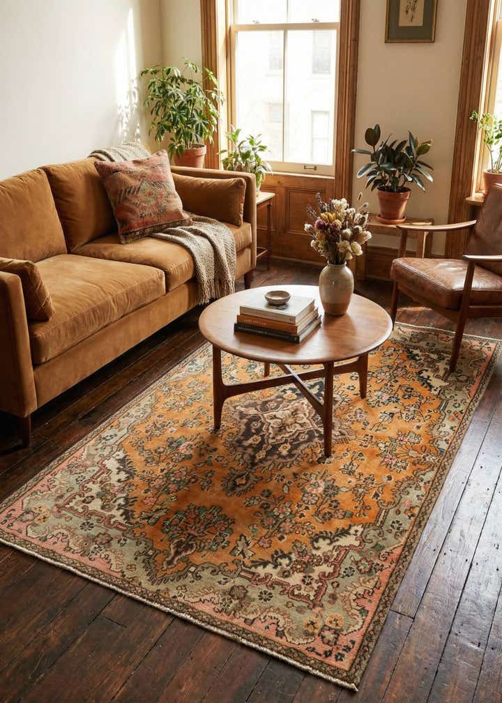 4' 11 x 8' 4 Hamedan Rug