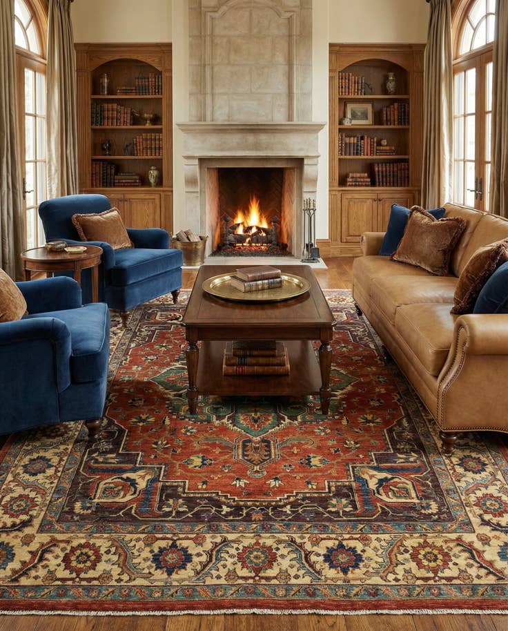 Detail image of 8' 4 x 10' 11 Sara Wool Rug