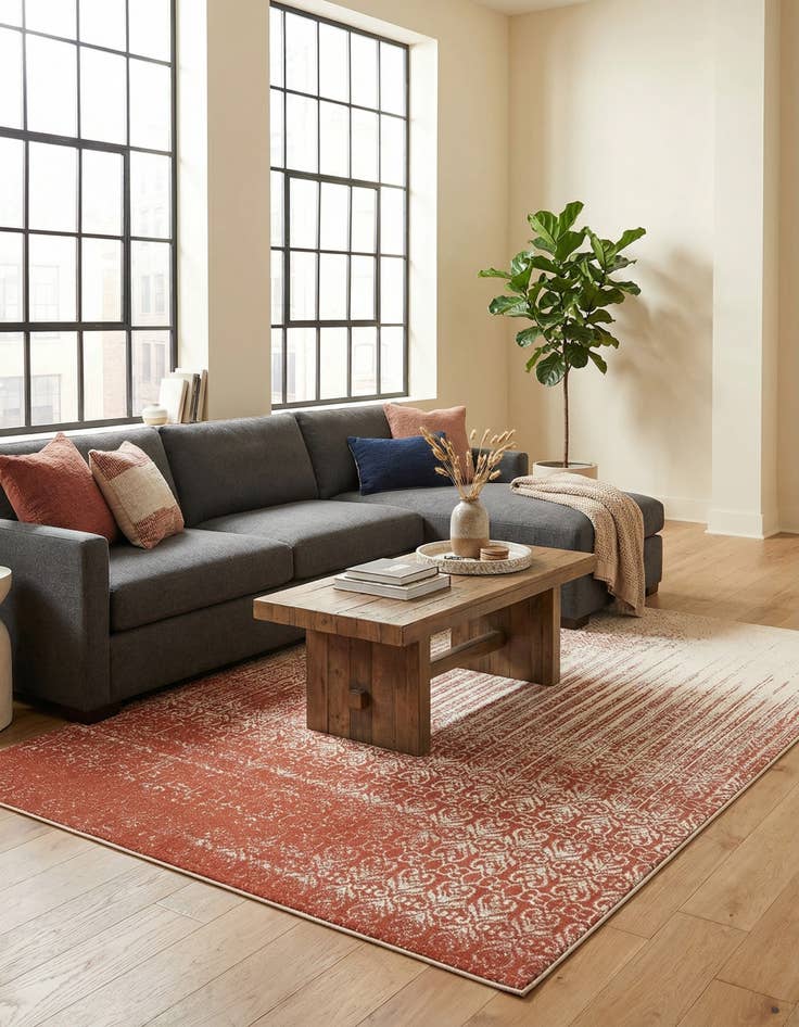 Detail image of  7' 10 x 11' Angelica Rug