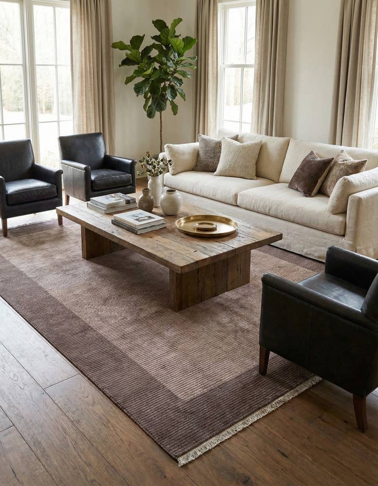 Detail image of 8' 2 x 11' 6  Hand Knotted Darya Wool Rug