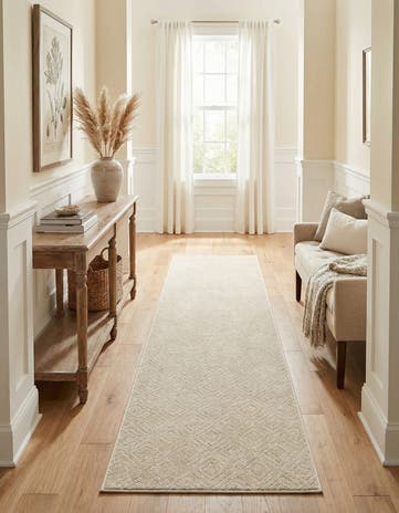 2' 7 x 12' Easy-Clean Sabrina Soto Indoor / Outdoor Runner Rug