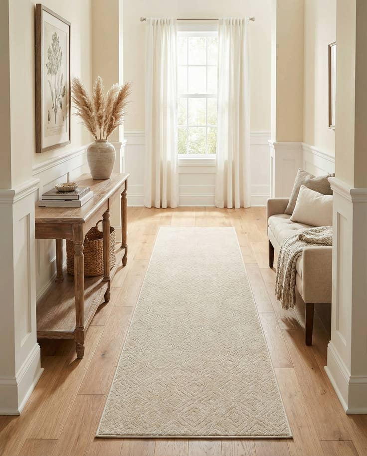 Detail image of 2' 7 x 12' Easy-Clean Sabrina Soto Indoor / Outdoor Runner Rug
