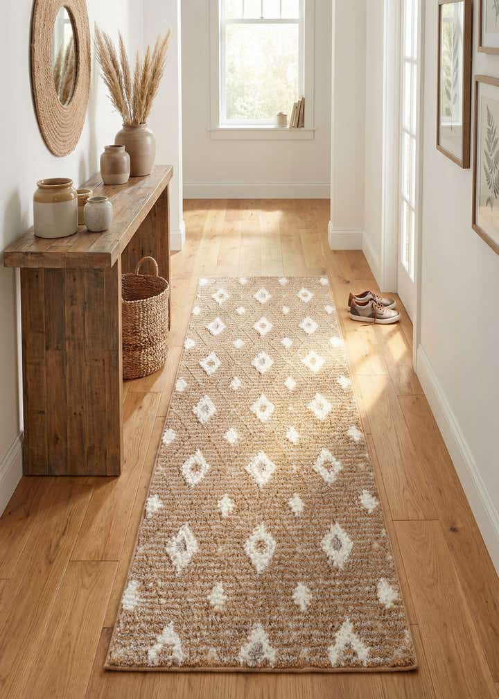 2' x 6' Sepia Runner Rug