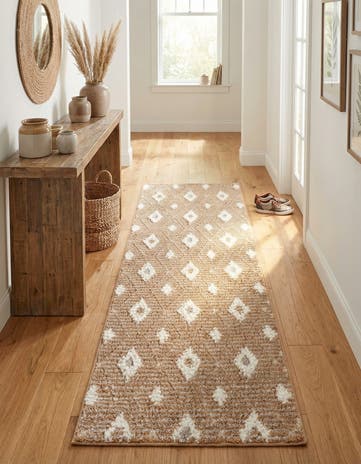 2' x 6' Sepia Runner Rug