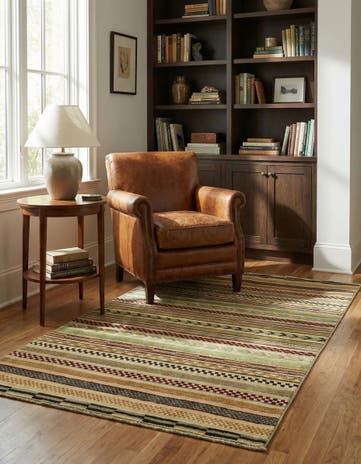 3' 2 x 5' Hand Knotted Darya Rug