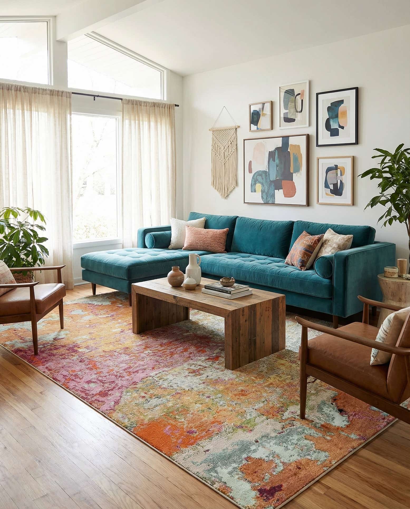 10' 6 x 16' 5 Washable Spectrum Rug