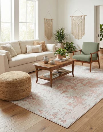Pink Abbey Rug