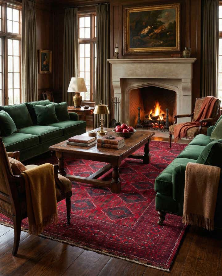 8' 2 x 11' 4 Hand Knotted Balouch Wool Rug