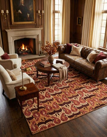 7' 11 x 10' 3 Hand Knotted Ariana Ziegler Rug