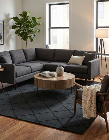 5' 1 x 8' Luna Wool Rug