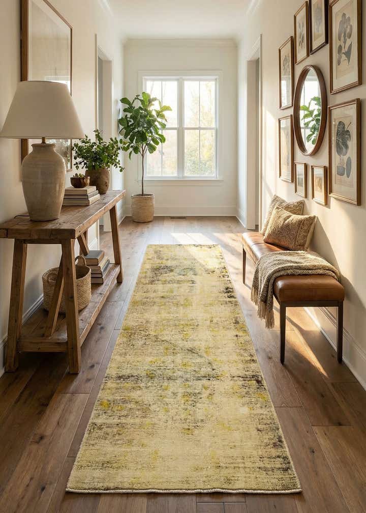 3' x 10' 2 Hand Knotted Ultra Vintage Persian Wool Runner Rug