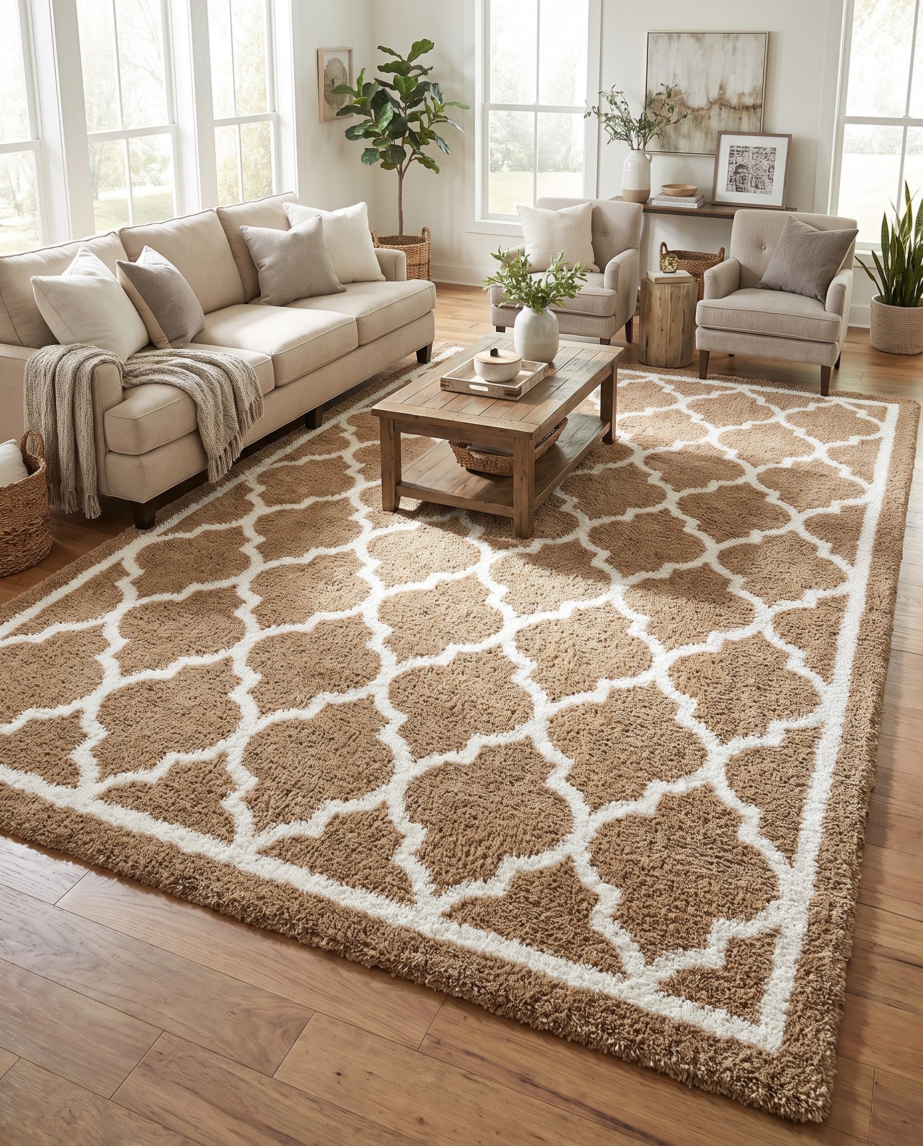9' x 12' Infinity Shag Rug