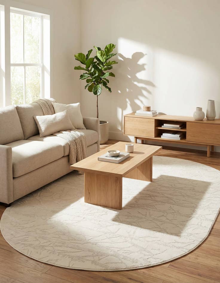 Detail image of 5' 3 x 8' Finsbury Oval Rug