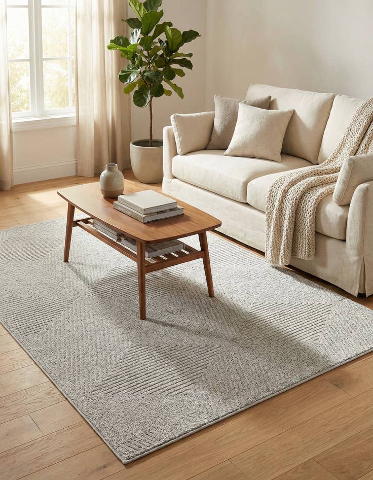 Detail image of  4' x 6'  Washable Sabrina Soto Indoor / Outdoor Rug