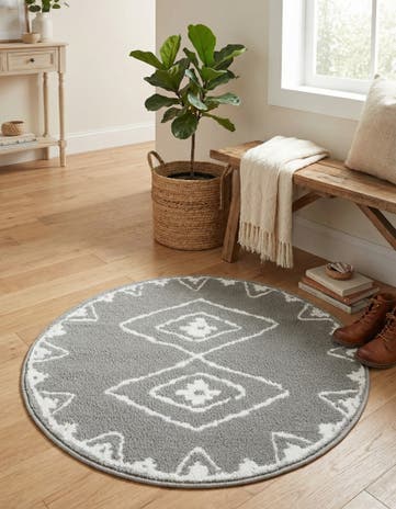 3' x 3' Oslo Round Rug