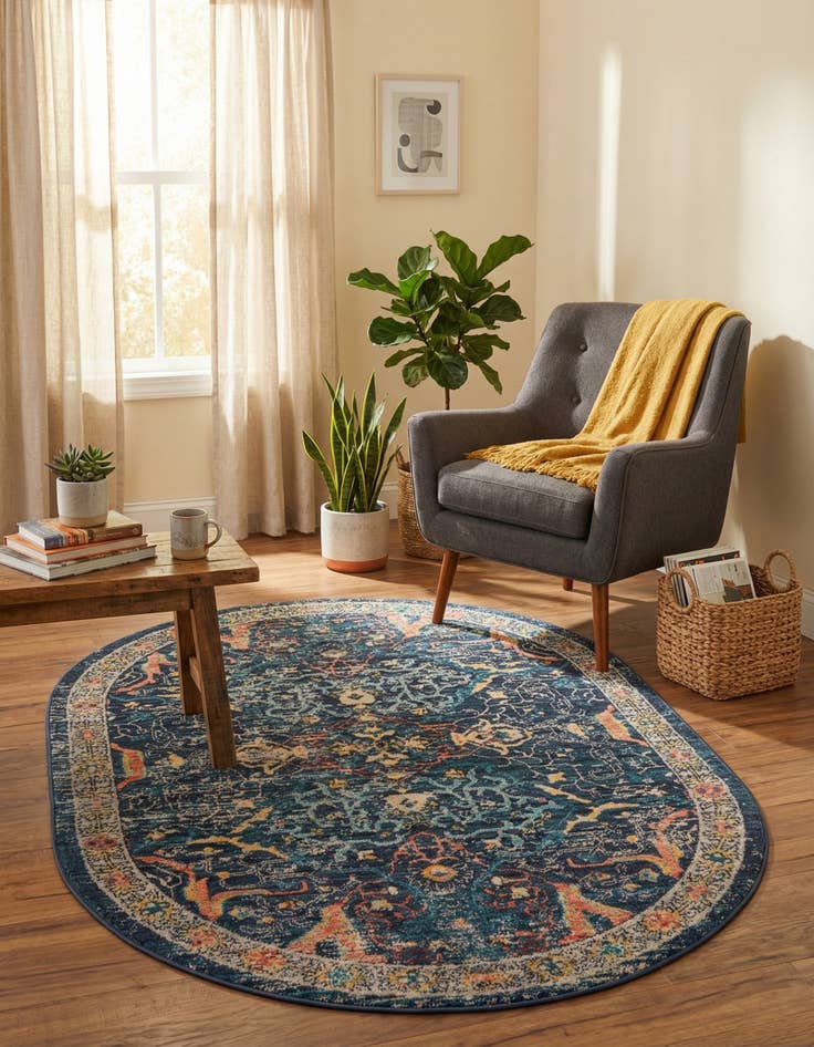 Detail image of 4' x 6' Lola Oval Rug