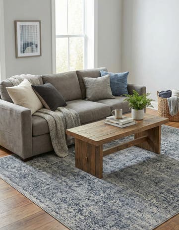 Blue Gray Eliza Rug