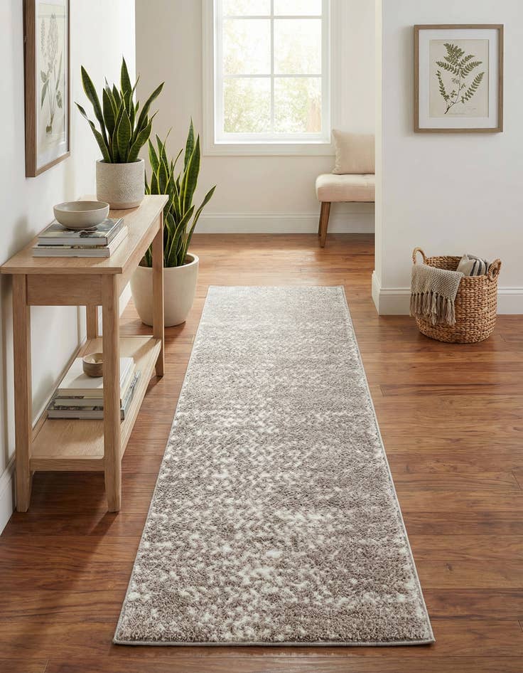 Detail image of 2' x 6' Sepia Runner Rug