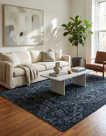 6' x 9' Hand Knotted Darya Rug