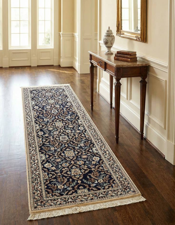 Detail image of 1' 8 x 5' 1  Hand Knotted Nain Rug