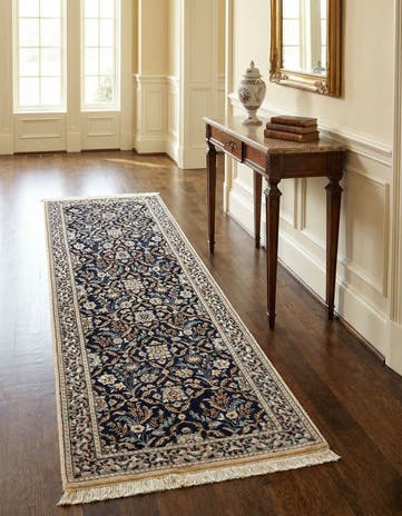 1' 8 x 5' 1 Hand Knotted Nain Rug