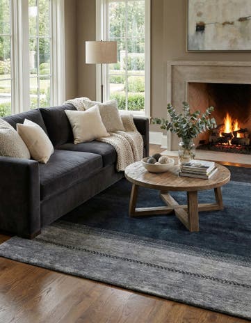 4' 8 x 6' 8 Gabbeh Rug