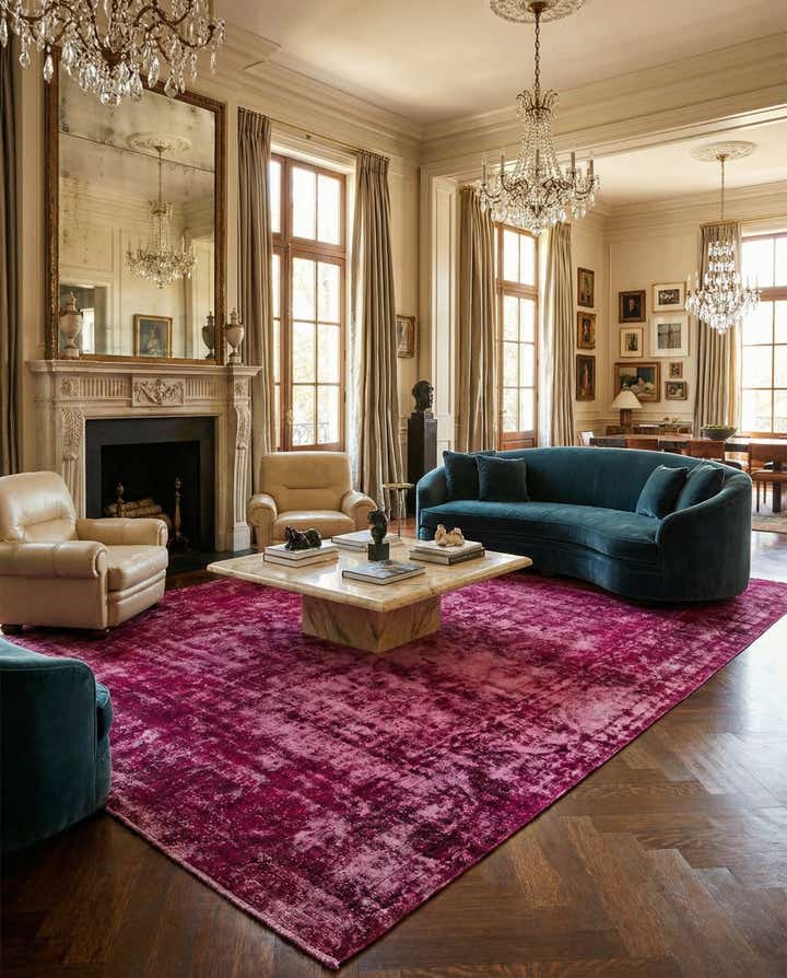 9' 9 x 15' 2 Hand Knotted Ultra Vintage Persian Wool Rug