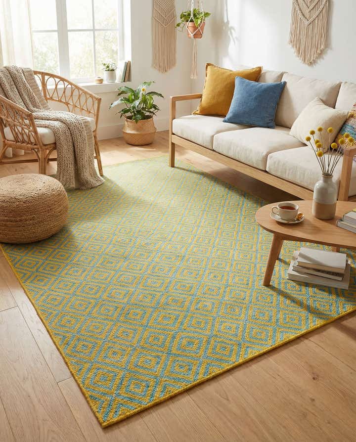 6' x 9' Easy-Clean Jill Zarin Costa Rica Indoor / Outdoor Rug