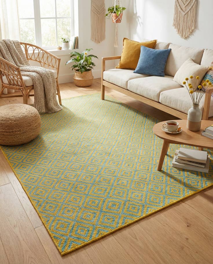 Detail image of 6' x 9' Easy-Clean Jill Zarin Costa Rica Indoor / Outdoor Rug