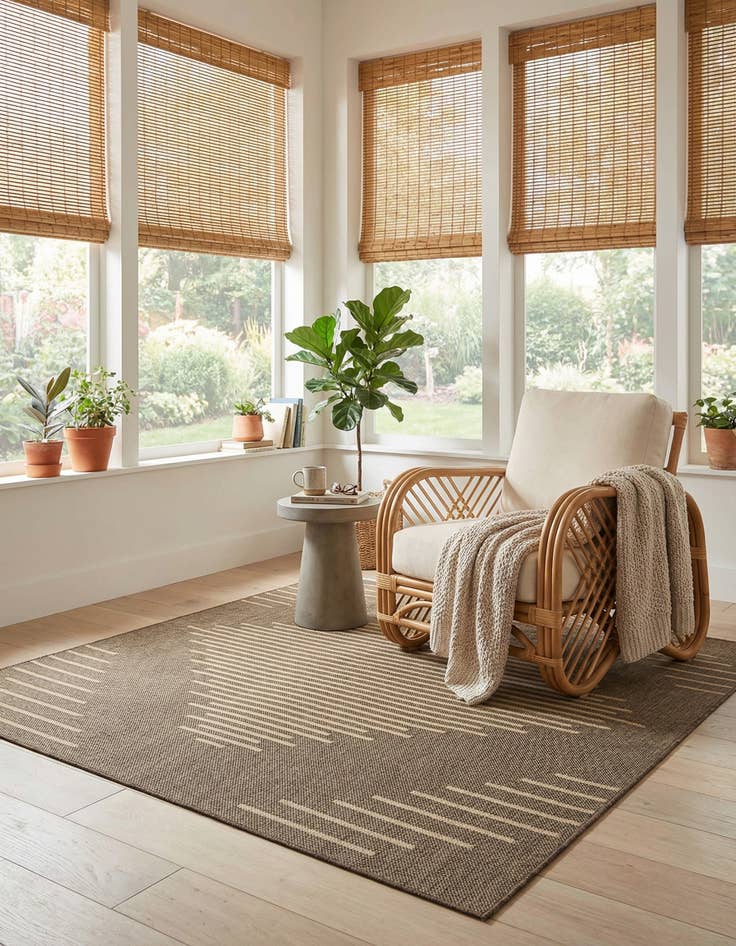 Detail image of 8' x 8' Dunes Square Rug