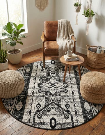 7' x 7' Oregon Round Rug