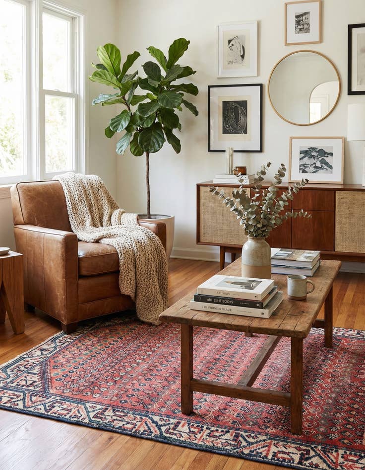 Detail image of 3' 3 x 6' 10  Hand Knotted Ultra Vintage Persian Wool Runner Rug