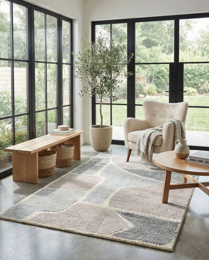 5' 2 x 7' 9 Soft Touch Shag Rug