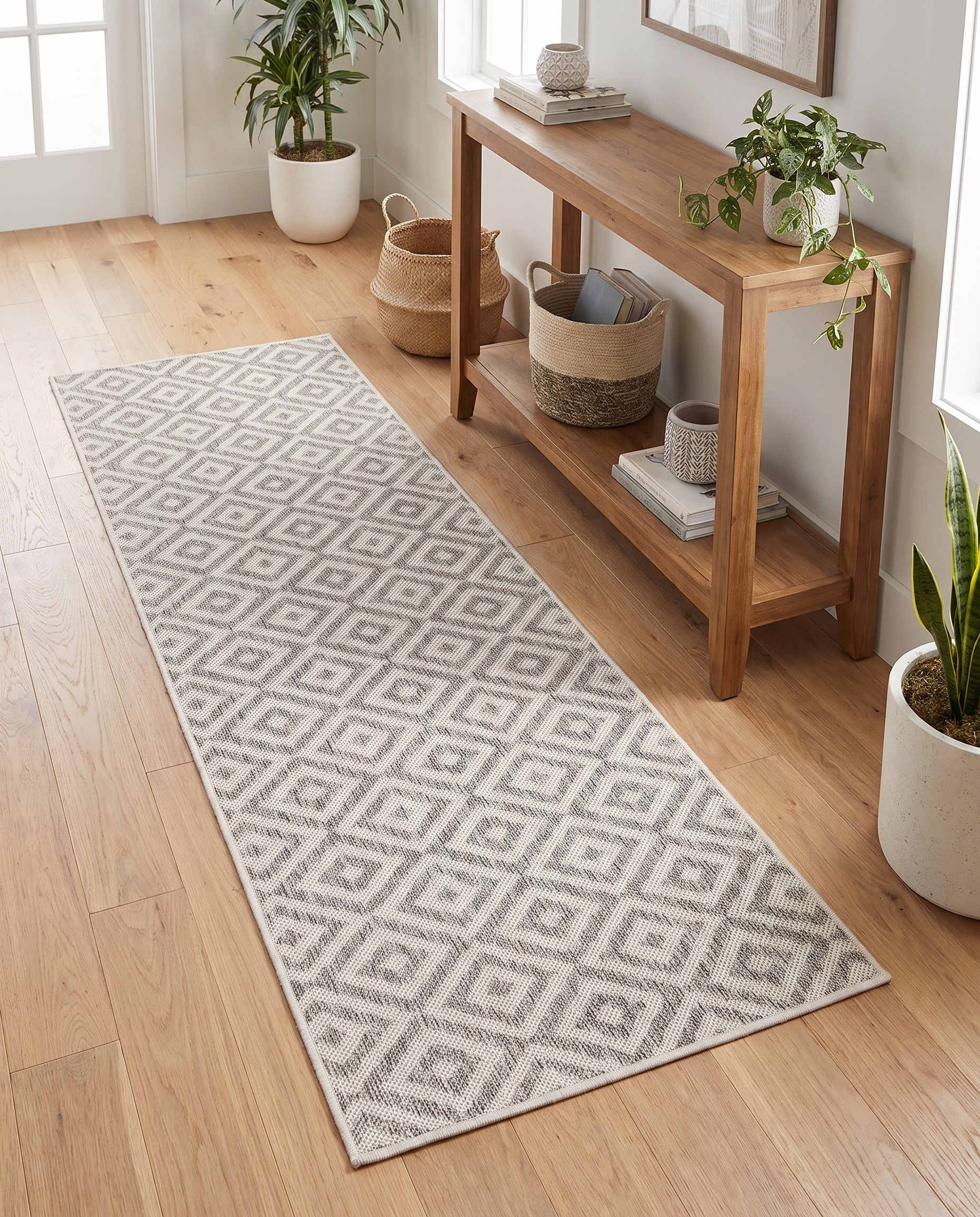 2' x 6' Easy-Clean Jill Zarin Costa Rica Indoor / Outdoor Runner Rug