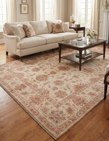 5' 10 x 8' 2 Hand Knotted Ziegler Rug
