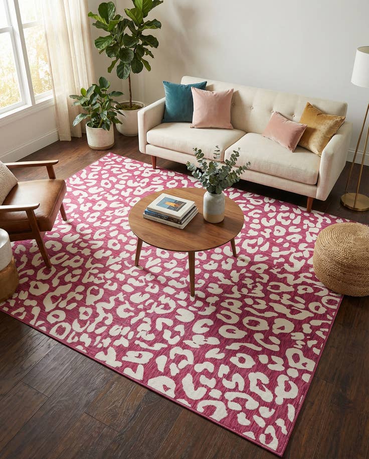 Detail image of 7' 10 x 11' Easy-Clean Safari Indoor / Outdoor Rug