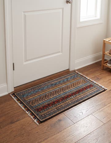 1' 8 x 3' 1 Hand Knotted Kazak Rug