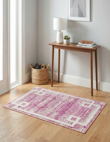 Jill Zarin Pink Uptown Lenox Hill Rug