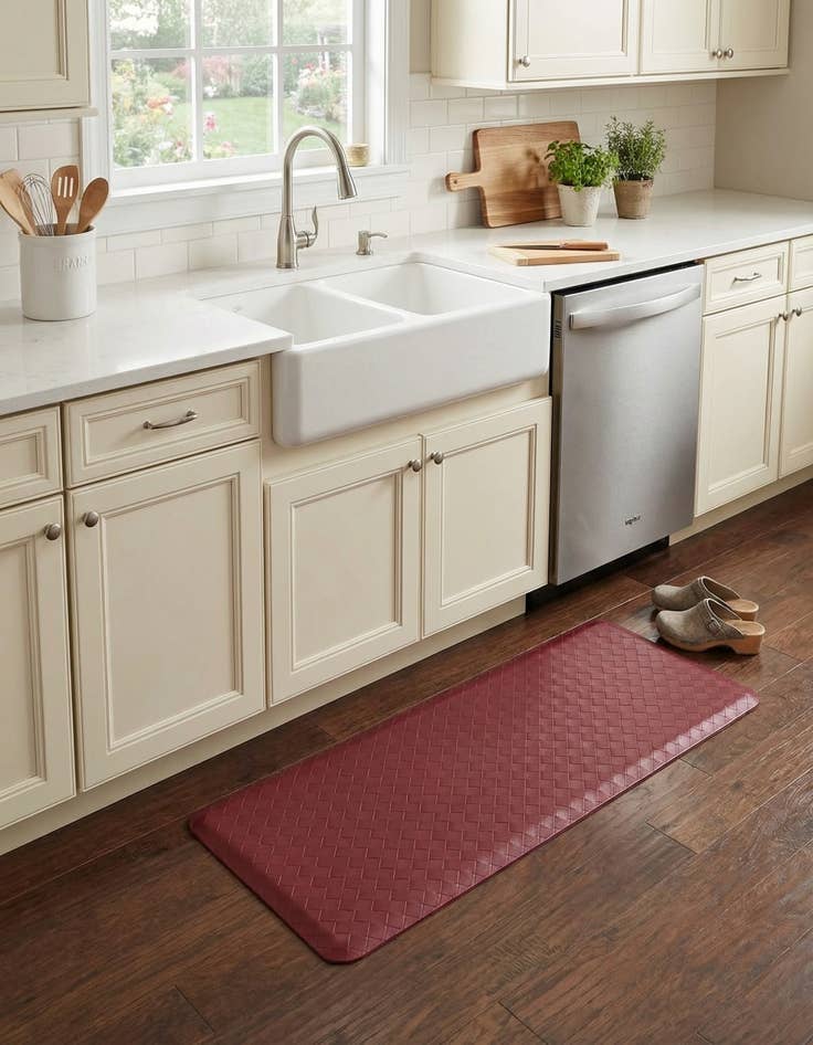 Detail image of  2' x 5' Solid Anti-Fatigue Comfort Mat