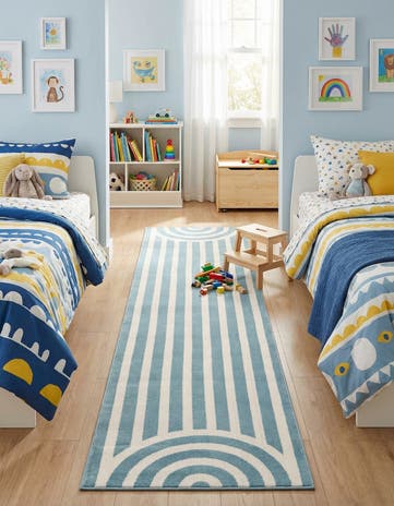2' x 8' Whimsy Kids Runner Rug