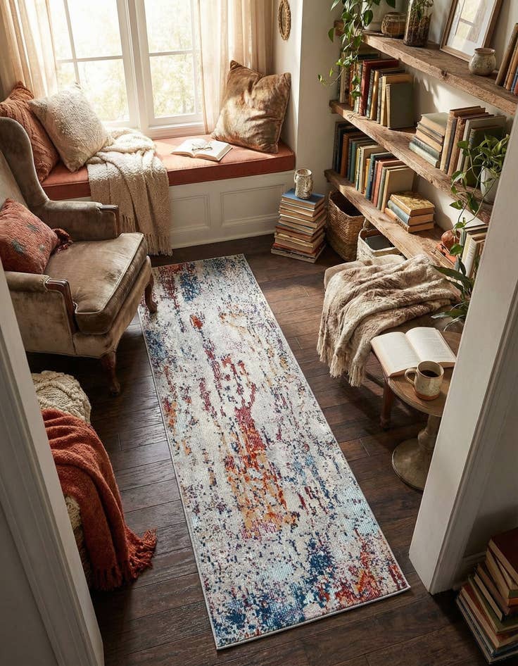 Detail image of  2' 2 x 6' Starlight Runner Rug